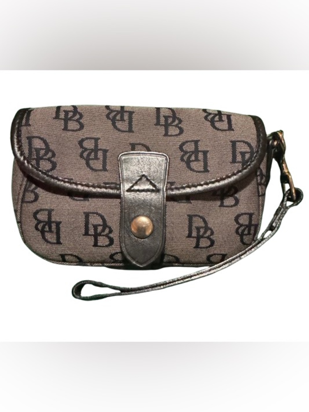 Dooney & Bourke Monogram Wristlet- EUC